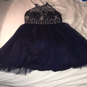 Beaded hoco or prom dress. Size 5/6